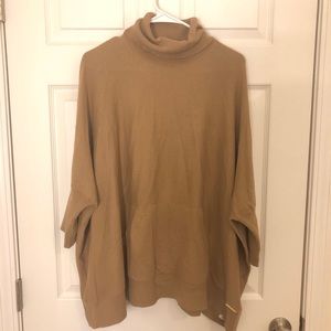 Michael Kors turtleneck poncho